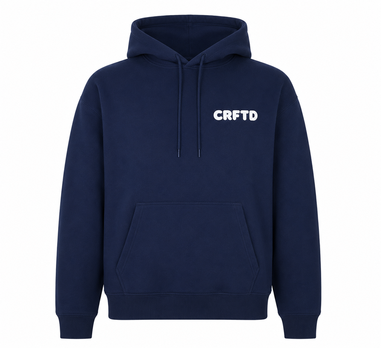 CRFTD Great Wave Hoodie – Navy - Medium